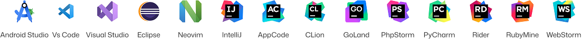 Supported IDEs